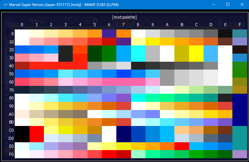 Palette viewer